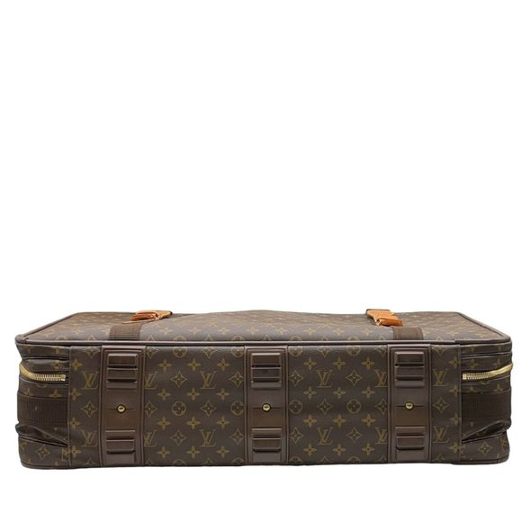 301754O Louis Vuitton Travel Bag Suitcase Satellite 70 Brown Monogram - Picture 3 of 16
